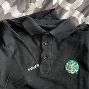 Starbucks polo unisex size small